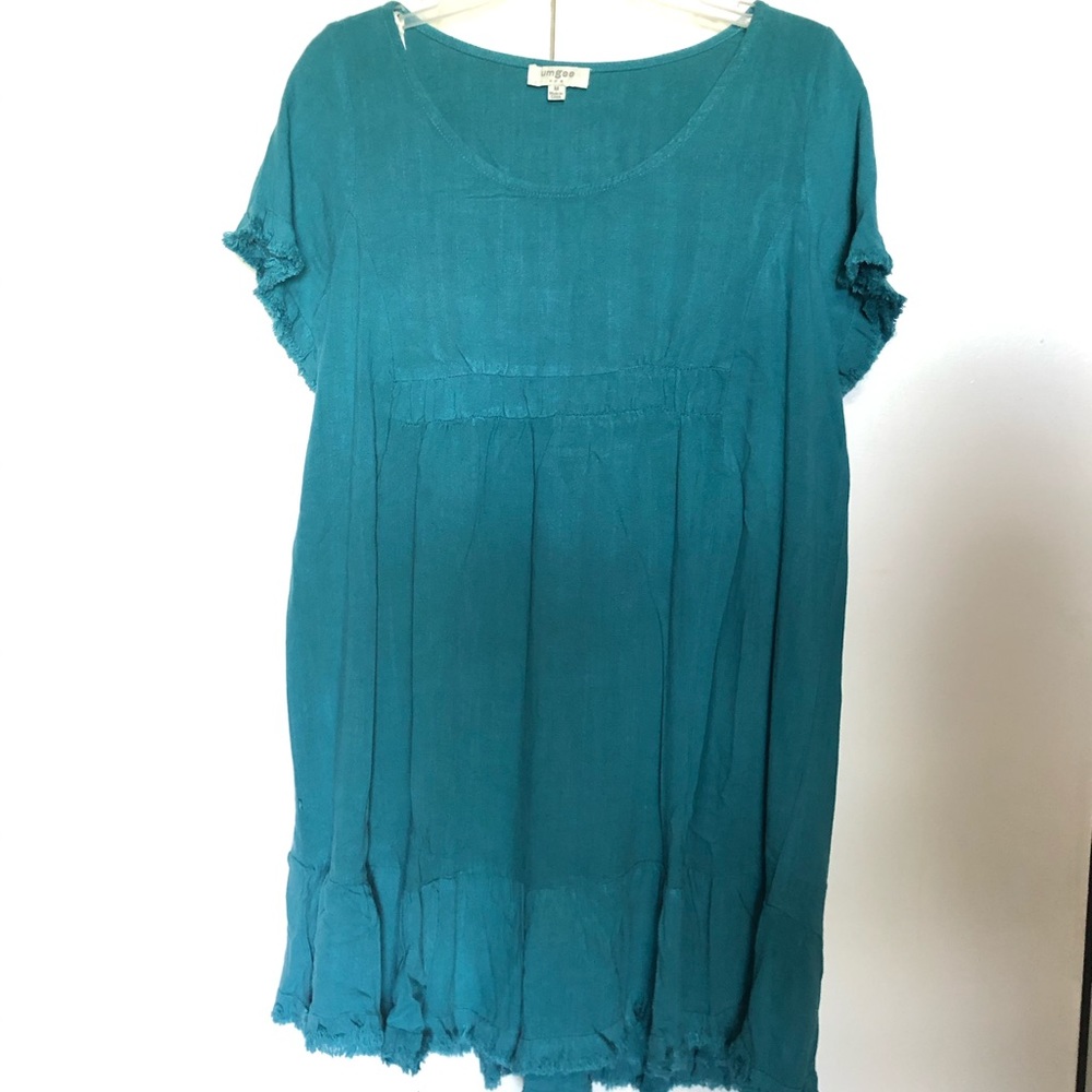Teal Umgee Dress